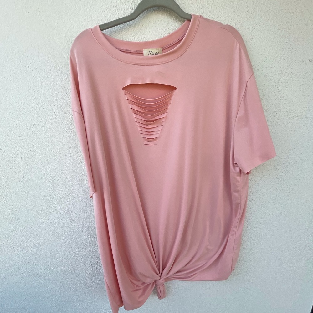Pink top